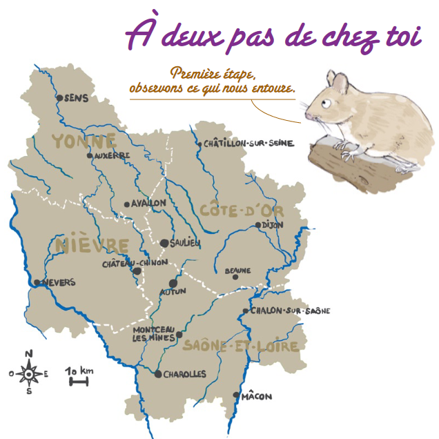 Carte de Bourgogne