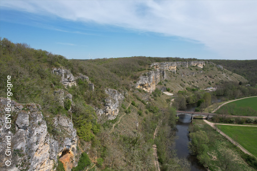 Panorama sur la vallée de la Cure